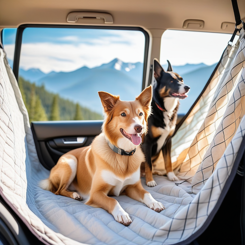 TrailHammock Pro Convertible Pet Car Seat Cover & Hammock - Image 2